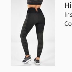 Fabletics High Waisted Seamless Rib Leggings